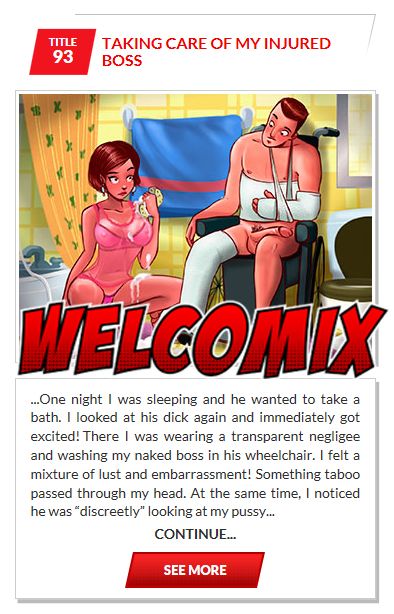 Washing my naked boss in his wheelchair - Animated tales: Taking care of my injured boss