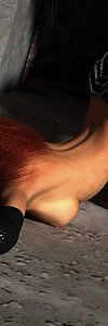 Amazing redhead babe gets fucked by Mysterious Creature by Enjoy3Dporn 2016