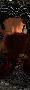 Amazing redhead babe gets fucked by Mysterious Creature by Enjoy3Dporn 2016