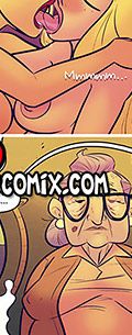 I needed to feel its heat between my hands - My mom the book tour star by jabcomix (incest comics)