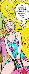 I don't think it was you honey - Santo Playa by jabcomix