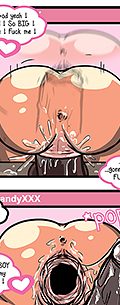 This big boy almost destroyed my ass - The secret life of Sandy by Alex comix (Pit parody)