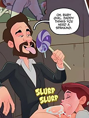 Daddy thinks you need a spanking - Holli Would 4 by jab comix