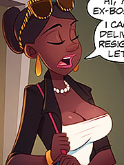 She misses Ebony even more, who quit - The 4 Naughties, Dirty Laundry is Washed at Home by welcomix (tufos)