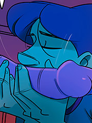 Alex has always been infatuated with his godmother Julia - This is a Madhouse, Godmother's Dildo by welcomix (tufos)