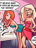 Karen is a bitch, bathroom cock sucker - College Perverts - Gossip in the bathroom by welcomix (tufos)