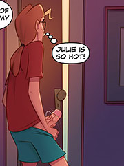 I can still feel the smell of that pussy on my mustache - The 4 Naughties, A Welcome in Pajamas by welcomix (tufos)