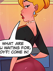 I chose the right day to do a milf cosplay - The 4 Naughties, Swapping Roles (Part 02) by welcomix (tufos)