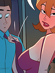 Now the hot cougar wants to give him a taste of his own medicine - The 4 Naughties, Stop by at work by welcomix (tufos)