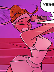 Such as returning the ball to wealthy girls dressed in sensual tennis attire - This is a Madhouse, The Ball boy's Smash by welcomix (tufos)