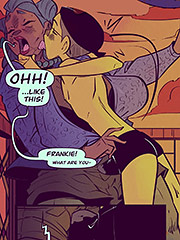 No wonder my shelly won't stop jumping on the poor boy - My MOM the reality TV star by jab comix