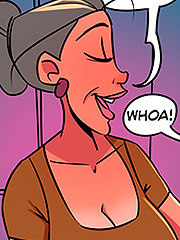 Alex has always been infatuated with his godmother Julia - This is a Madhouse, Godmother's Dildo by welcomix (tufos)