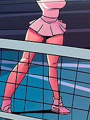 Such as returning the ball to wealthy girls dressed in sensual tennis attire - This is a Madhouse, The Ball boy's Smash by welcomix (tufos)
