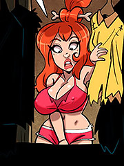 Peble finds a sexy housemaid costume and decides to try it on - The Flintstoons, Deep cleaning by welcomix (tufos)