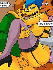 Come all of you and fuck me together - The Simptoons, The cuckold is the last to know by welcomix (tufos)