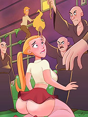 We'll have to cleanse her of the demon - The hardon sibs 5, The secret of the Old fuck 2 by jab comix