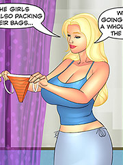 He offers to buy a brand-new bikini for his chubby cousin - Aunt, Cousins and co., A micro bikini by welcomix (tufos)