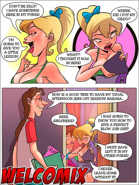 Suck them nice and good - The naughty home: Learning with her girlfriend by welcomix (tufos)