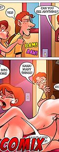 Fuck your whore's asshole - The naughty home: Spying behind the door by welcomix (tufos)