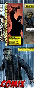 The monster runs out into the streets - Monster Squad: Frankenstein by welcomix (tufos)