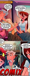 Besides skipping class, you look under my skirt - The Naughty Home Skipping class by welcomix