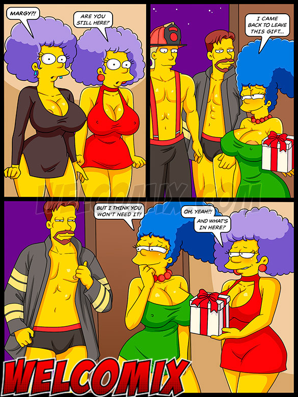 Leave the pussy free tonight - The Simptoons - A wild birthday party by welcomix
