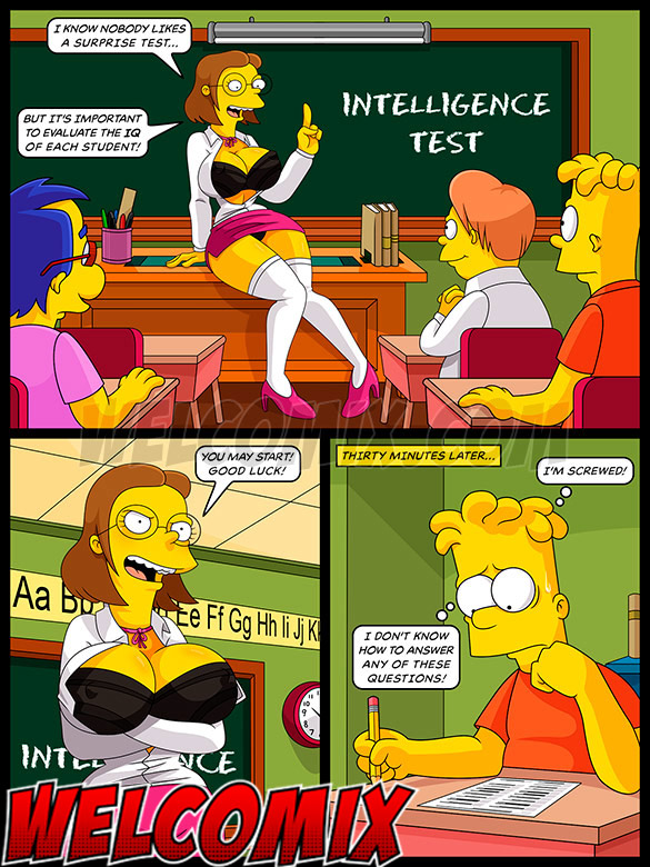 I can enjoy my porn magazine - The Simptoons - Intelligence Test by welcomix