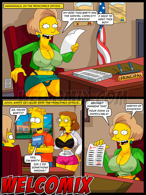 I can enjoy my porn magazine - The Simptoons - Intelligence Test by welcomix