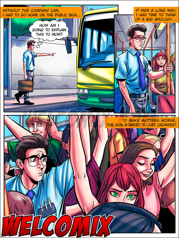 What a delicious cumshot to start my day - Nerd Stallion - Dry humping on the crowded bus by welcomix