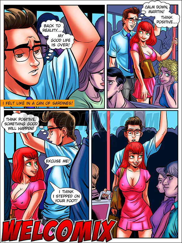 What a delicious cumshot to start my day - Nerd Stallion - Dry humping on the crowded bus by welcomix