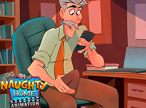 Andy enters the suite of the couple and finds the cell phone with sexy pictures - The Naughty Home animation - The Naughty Home animation - Sending nudes by welcomix