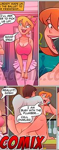 To think I swapped a blowjob for ballet - The Naughty Home - Opening legs on ballet by welcomix