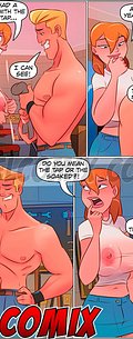 She goes to her neighbor for help and takes it out on Bravo's muscular arms - The Naughty Home - Exchange of favors by welcomix