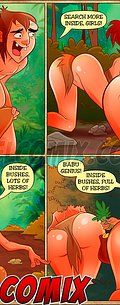 Blue herbs makes Babu's dick hard - Jurassic tribe - Watching the rear by welcomix