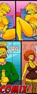 Homer fucks Maite at the dinner table - The Simptoons - Returning the kindness by welcomix