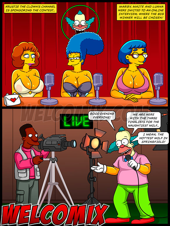 MILF Luana believes that the anal plug will indirectly make her gain more votes - The Simptoons - The hottest milf in town by welcomix