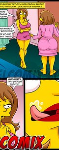 Fuck it if my girlfriend is sleeping right beside her mom - The Simptoons, My girlfriend and her mother by welcomix