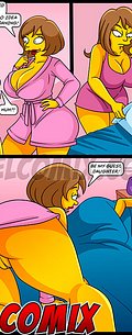 Fuck it if my girlfriend is sleeping right beside her mom - The Simptoons, My girlfriend and her mother by welcomix