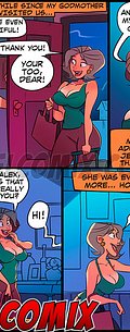 Alex has always been infatuated with his godmother Julia - This is a Madhouse, Godmother's Dildo by welcomix