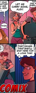 Alex has always been infatuated with his godmother Julia - This is a Madhouse, Godmother's Dildo by welcomix