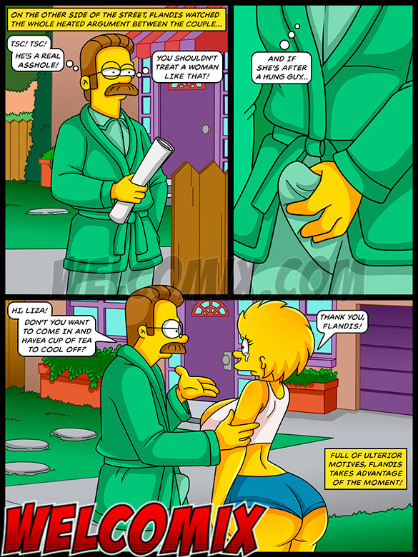 Only another dick can pull me out of this sadness - The Simptoons, He dumped me, twins fucked me by welcomix