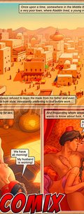 I can't wait to have that huge cock filling my wet pussy - Tales Grandma Doesn't Tell, Aladdin by welcomix