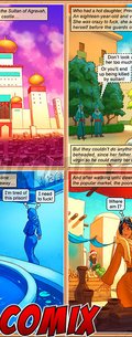 I can't wait to have that huge cock filling my wet pussy - Tales Grandma Doesn't Tell, Aladdin by welcomix