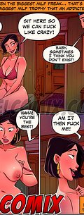 In addition to spying on our fucking, she walked around the house like a whore - This is a Madhouse, The daughter of my milf by welcomix