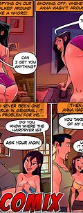 In addition to spying on our fucking, she walked around the house like a whore - This is a Madhouse, The daughter of my milf by welcomix