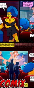 Our sex is going to get even naughtier - The Simptoons, Naughtiness at the movies by welcomix
