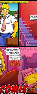 He finds an erotic doll on the bed - The Simptoons, Erotic doll of the future by welcomix