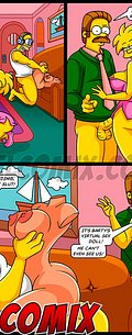 He finds an erotic doll on the bed - The Simptoons, Erotic doll of the future by welcomix
