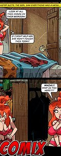 Peble finds a sexy housemaid costume and decides to try it on - The Flintstoons, Deep cleaning by welcomix