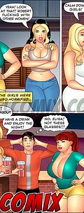 They fuck with Marlene and her friend in front of everyone - Aunt, Cousins and co., A break up party 2 by welcomix